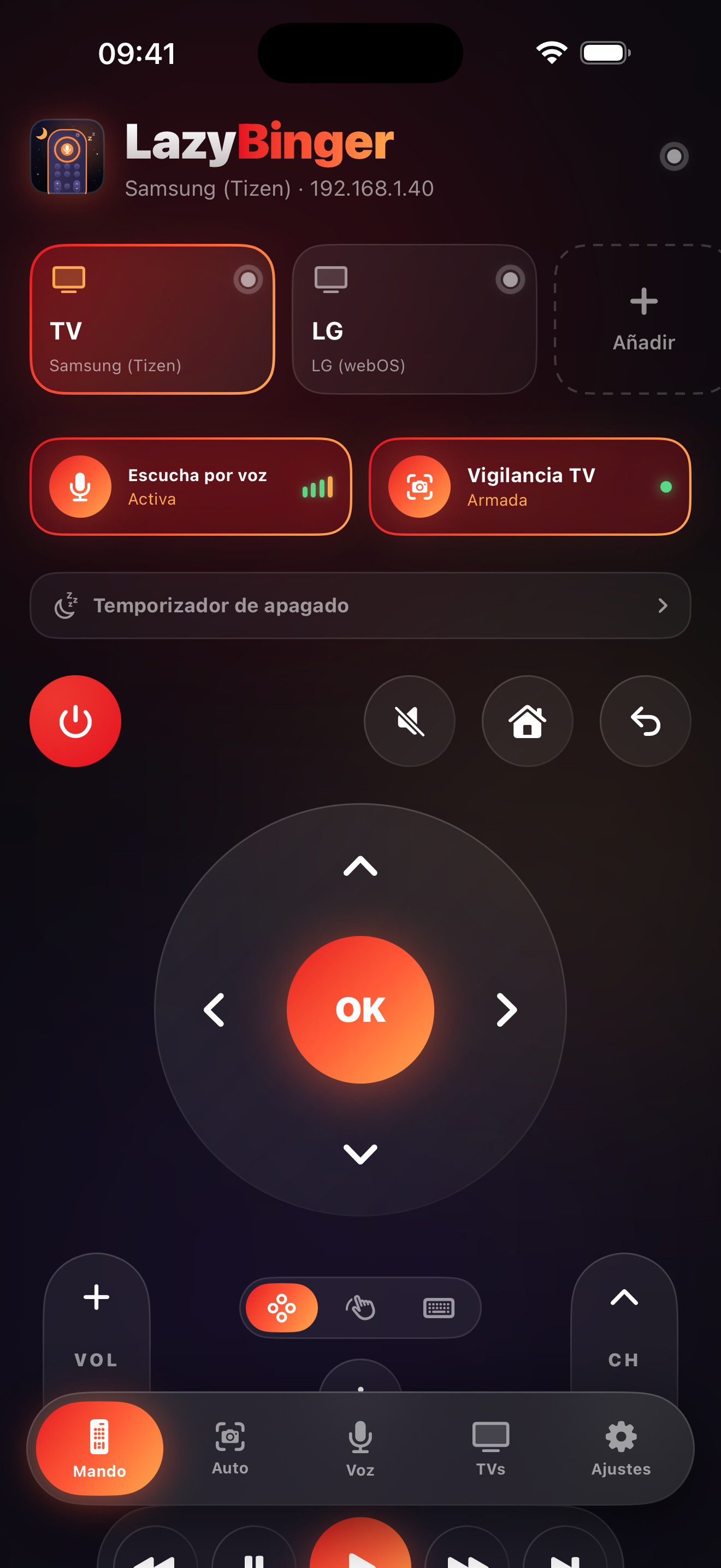 Tu mando Android TV, en tu iPhone.