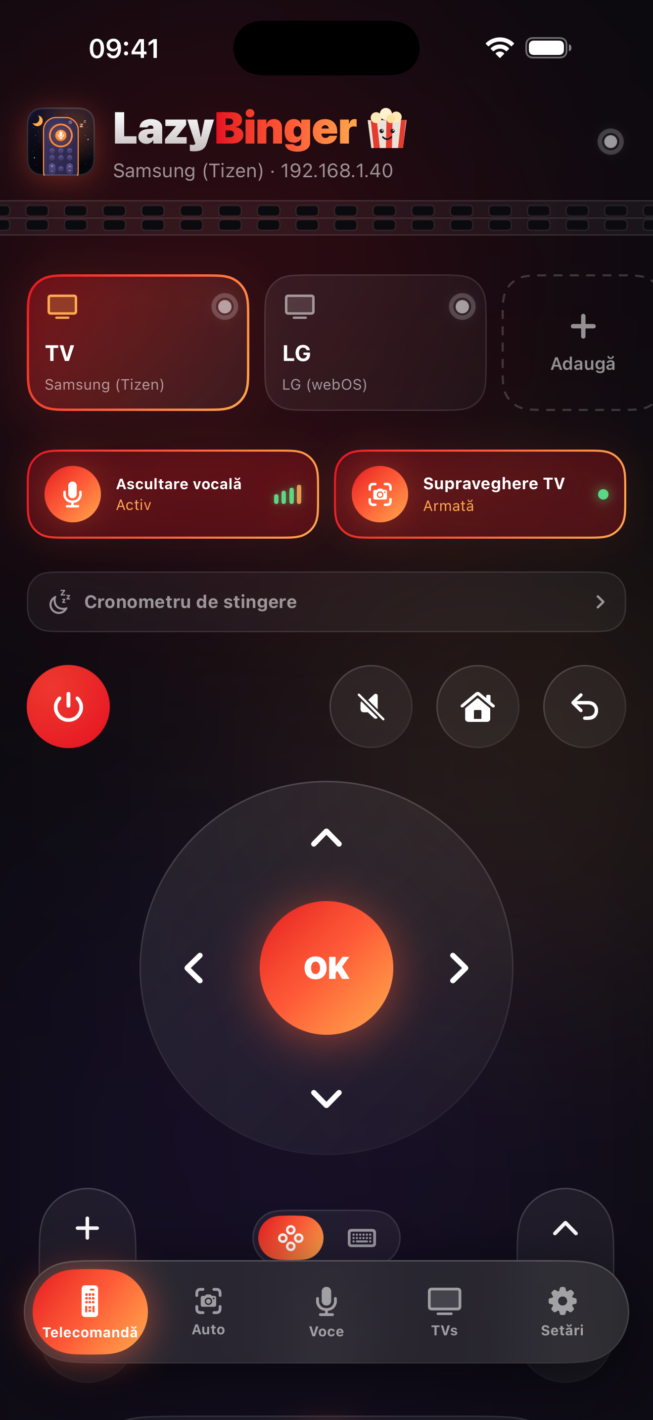 Telecomanda ta Panasonic, pe iPhone-ul tău.