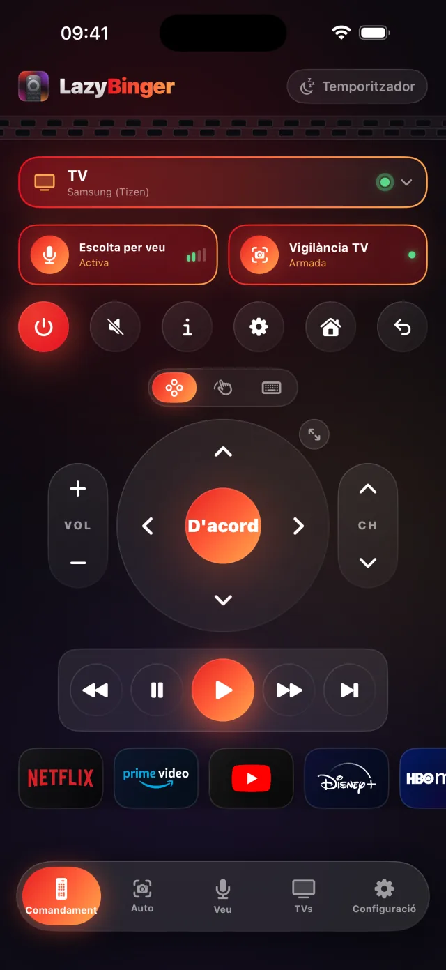 El teu comandament Amazon Fire TV, al teu iPhone.